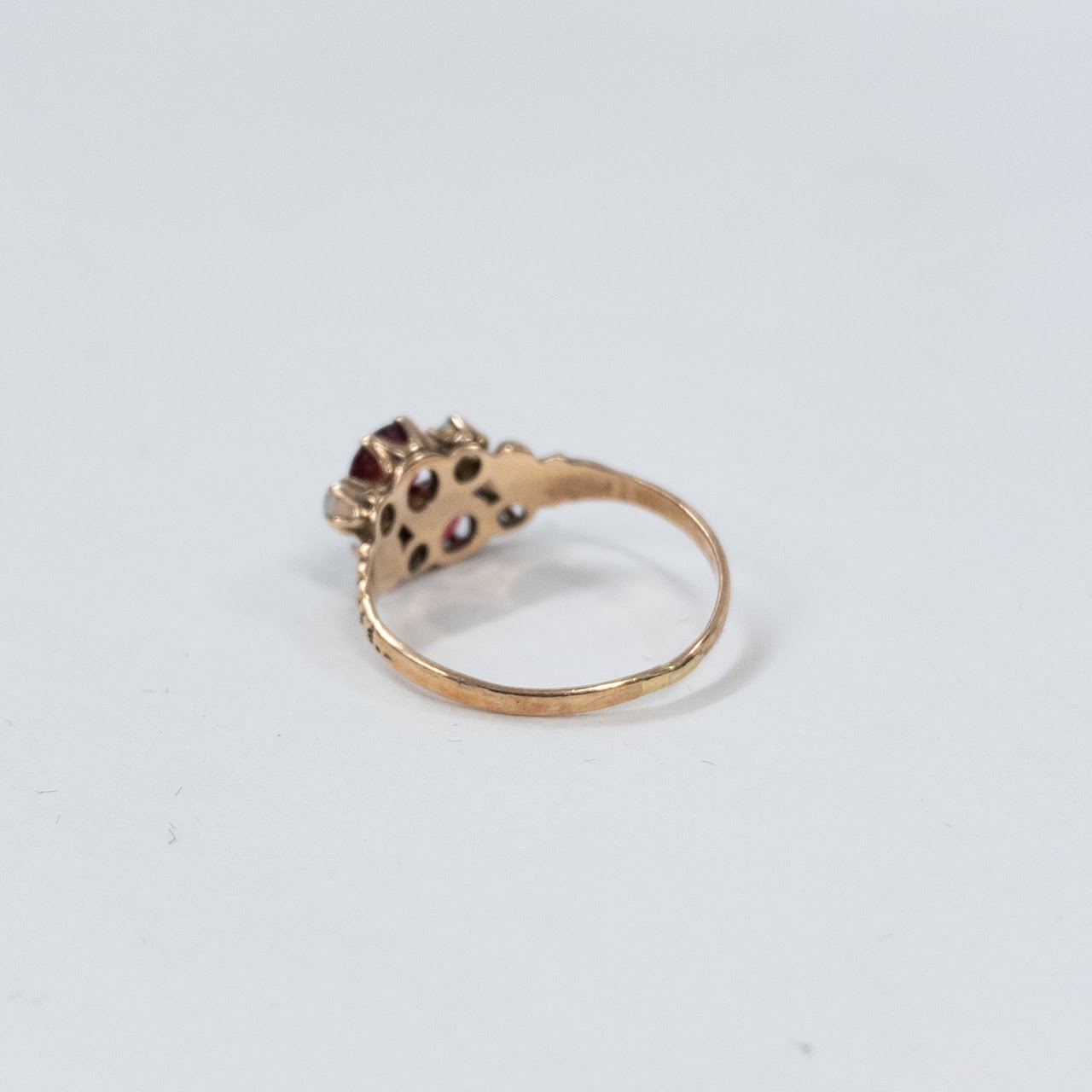 14K Gold Two Setting Ring