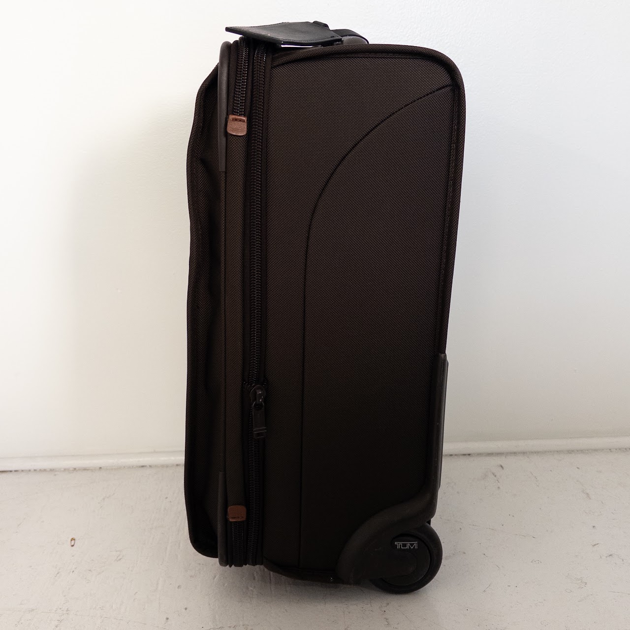 Tumi Alpha 2 Frequent Traveler Expandable Carry-On Suitcase in Brown