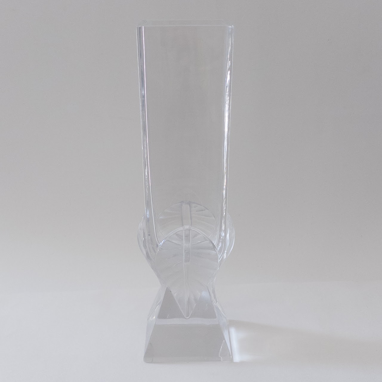 Lalique Broceliande Crystal Vase