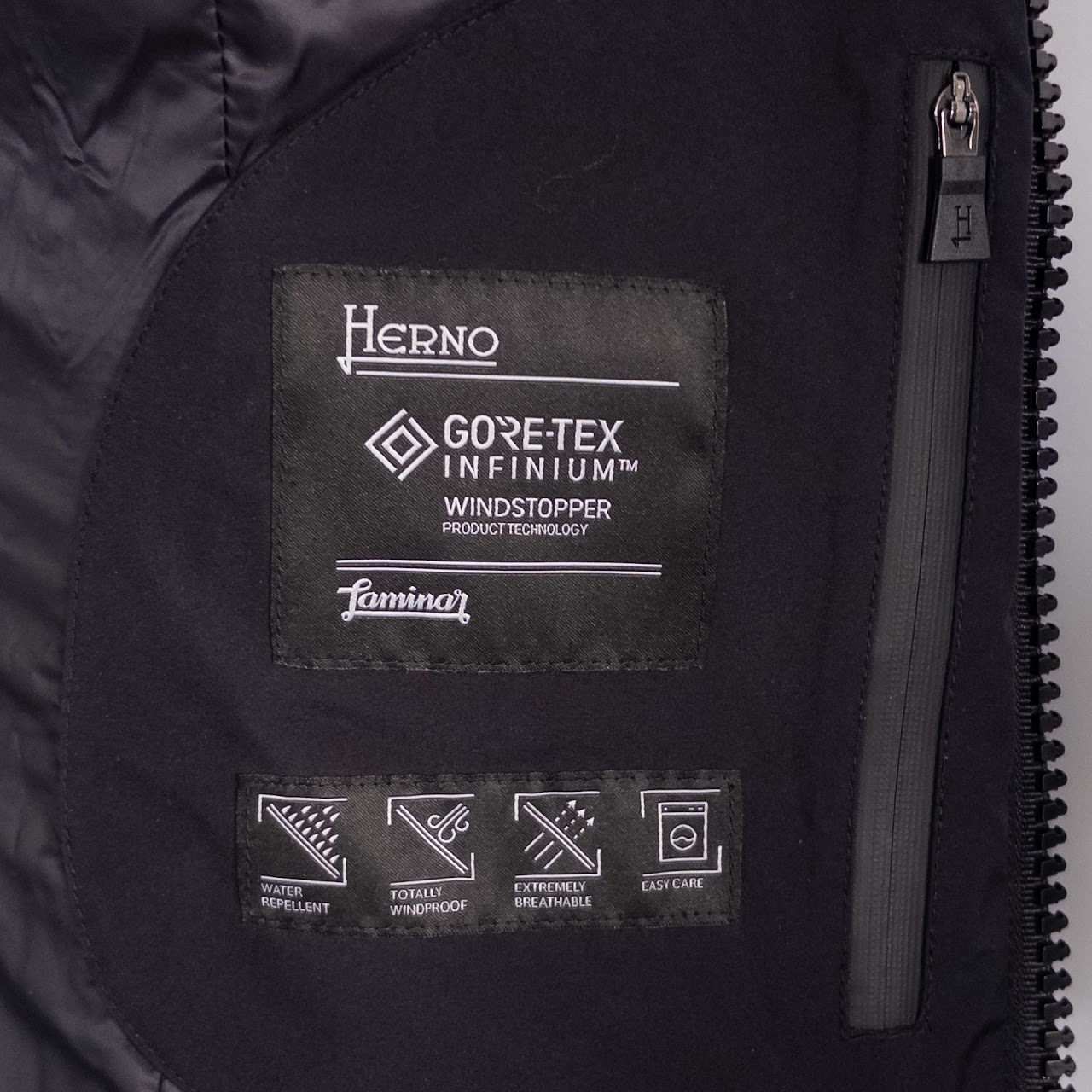 Herno Laminar Gore-Tex Windstopper Down Coat