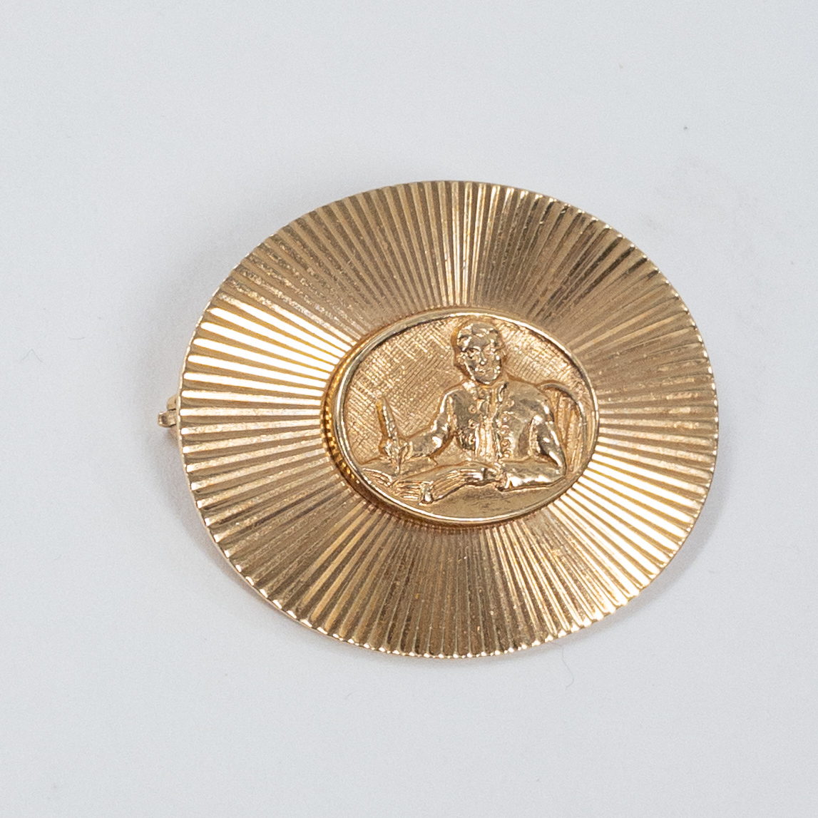 14K Gold Anniversary Pin