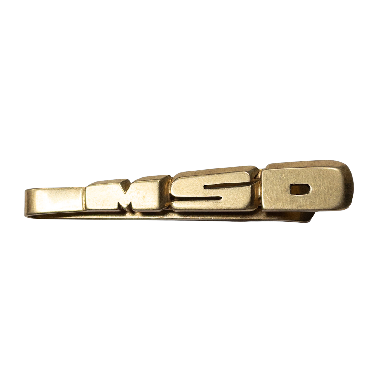 14K Gold Monogram Money Clip