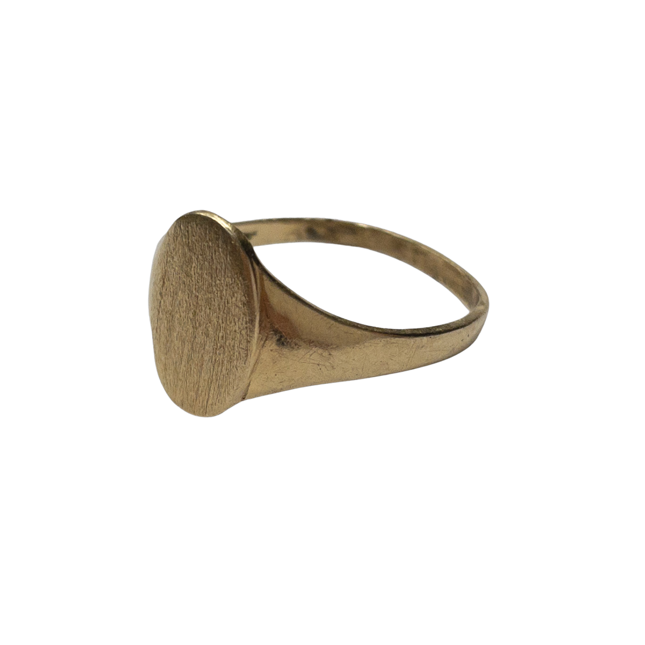 14K Gold Signet Ring