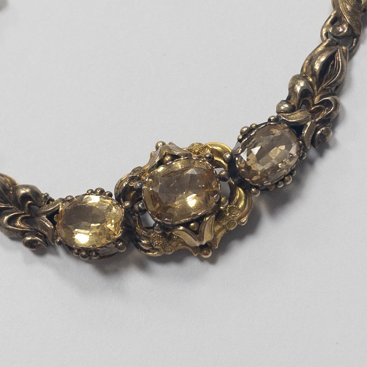 18K Gold & Citrine Bracelet