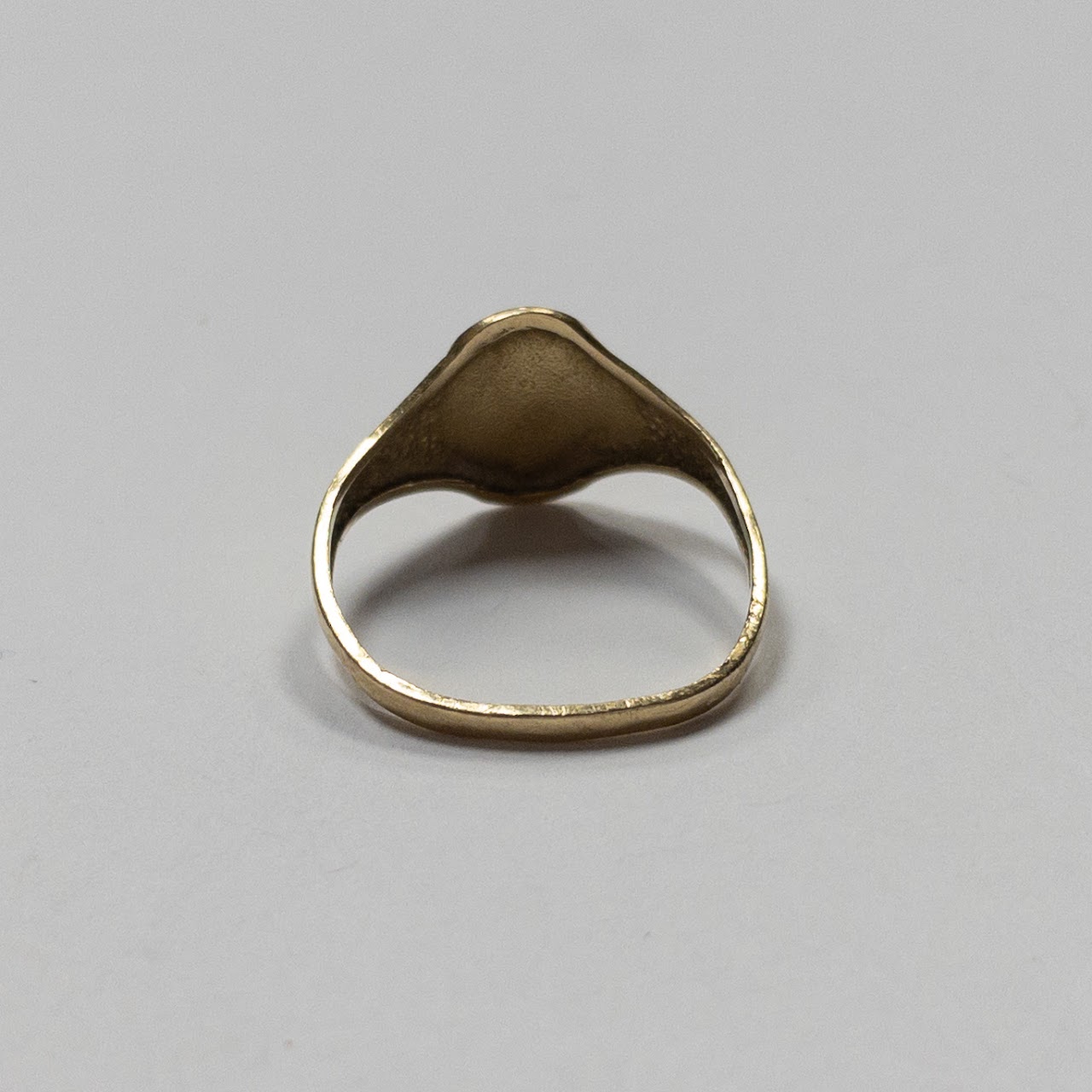 14K Gold Signet Ring