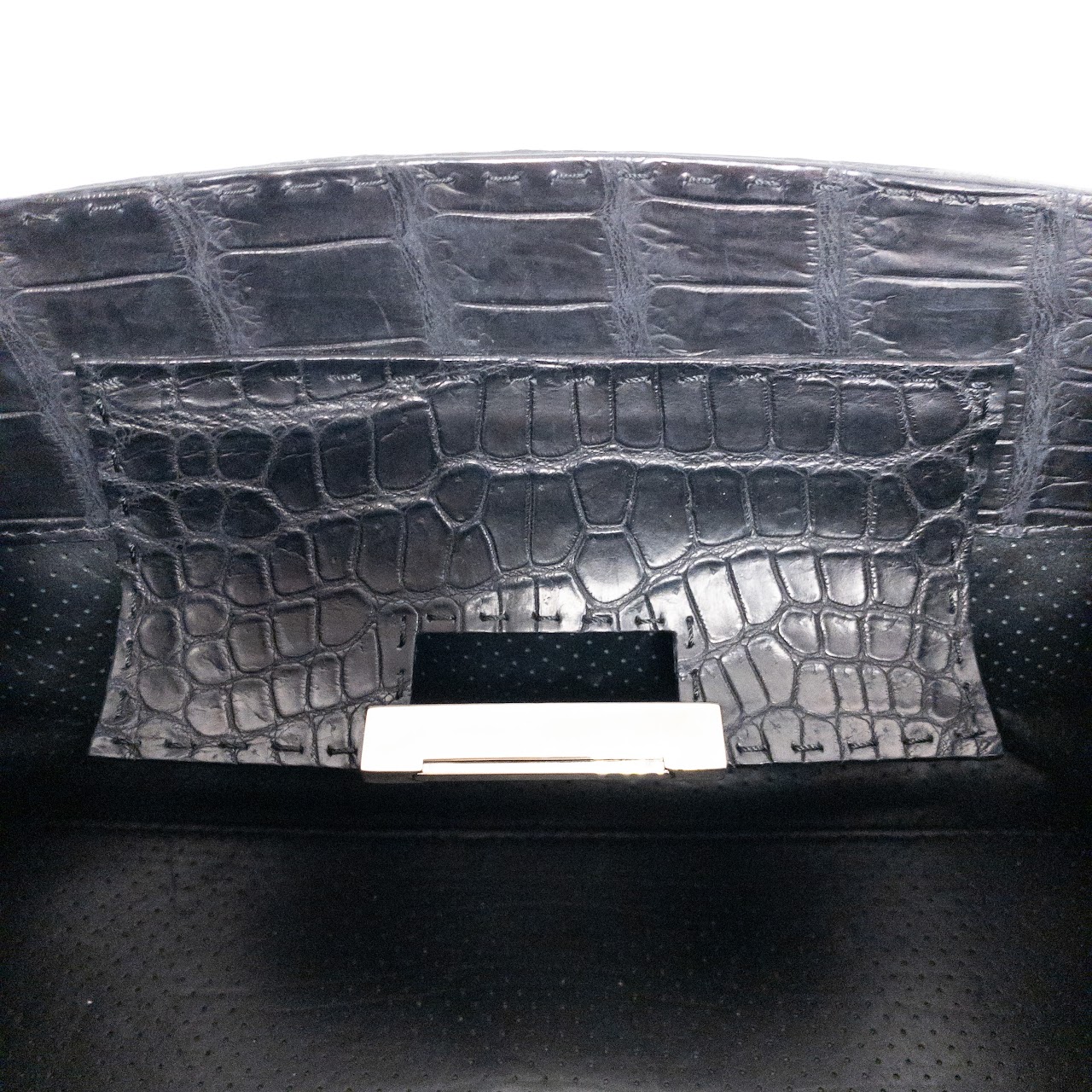 VBH Crocodile & Leather Handbag