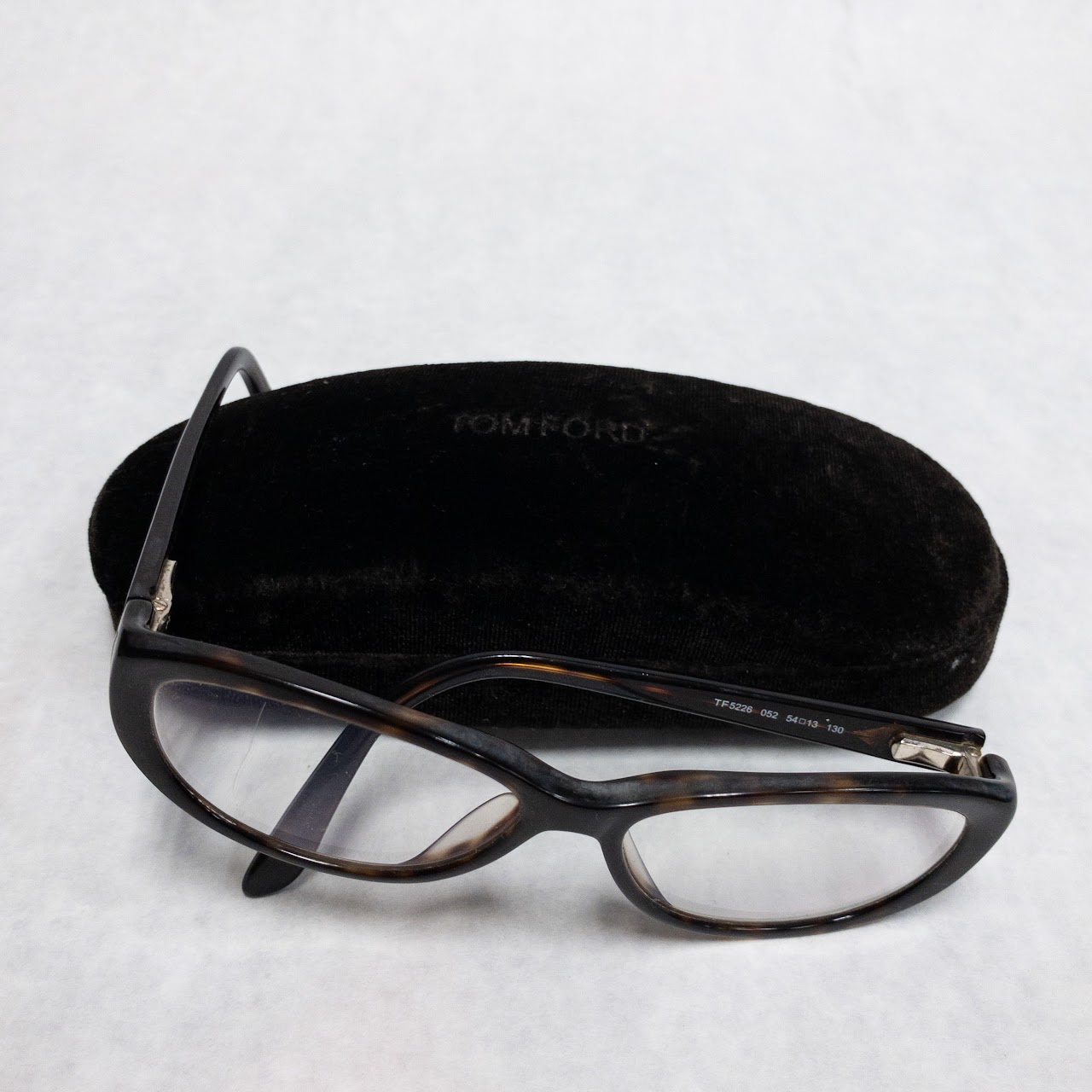 Tom Ford 'Tortoise' R/X Eyeglasses