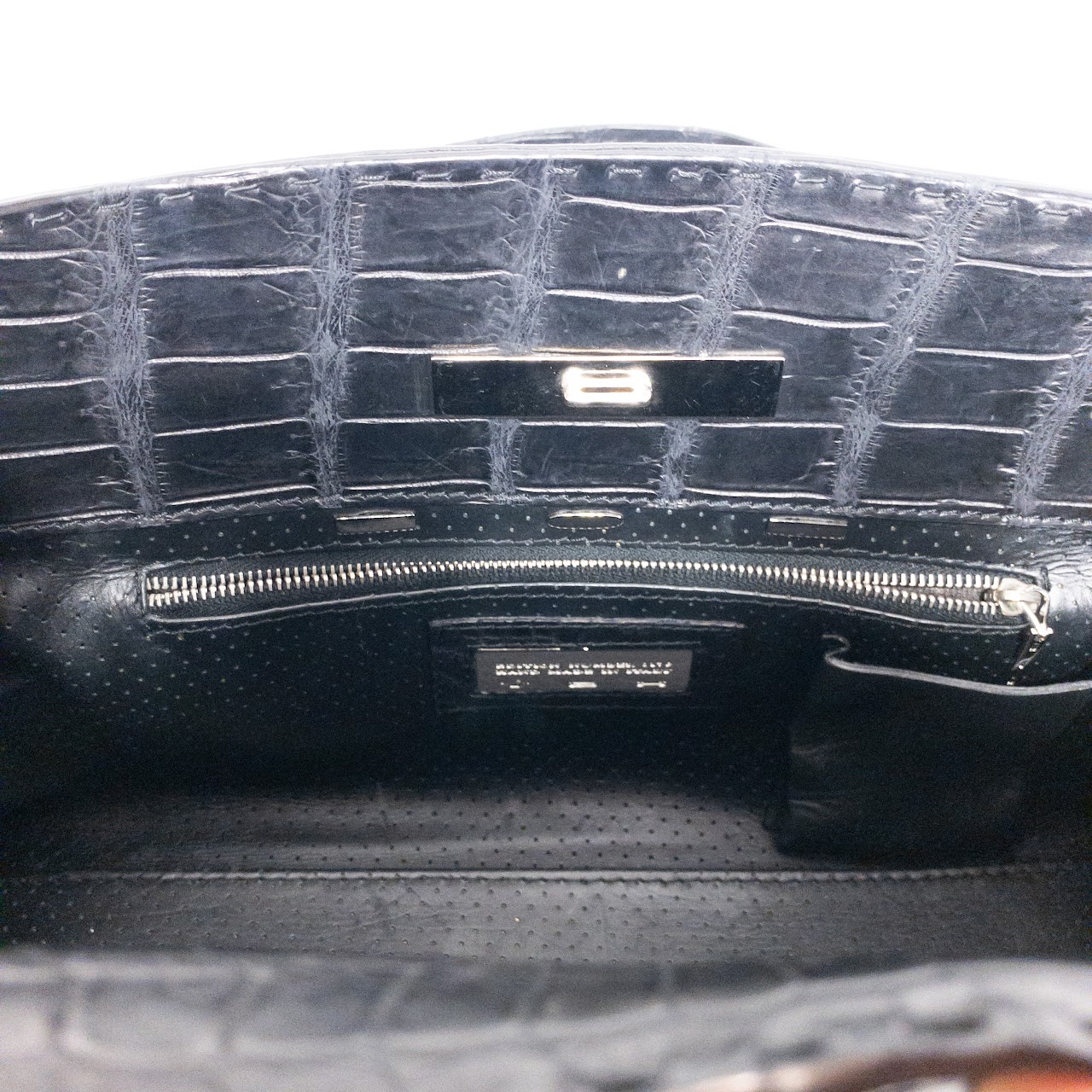 VBH Crocodile & Leather Handbag