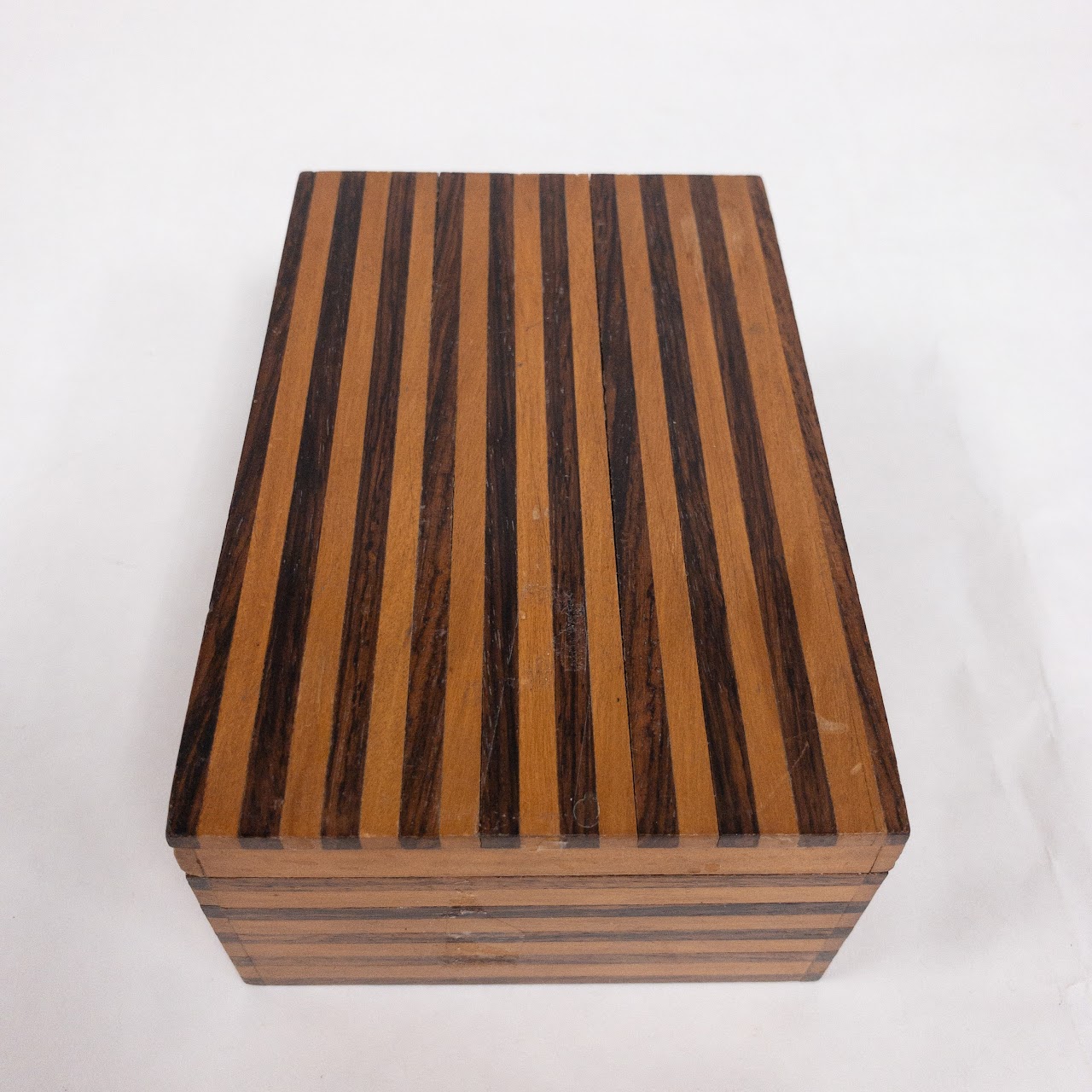 Maple & Rosewood Lidded Box