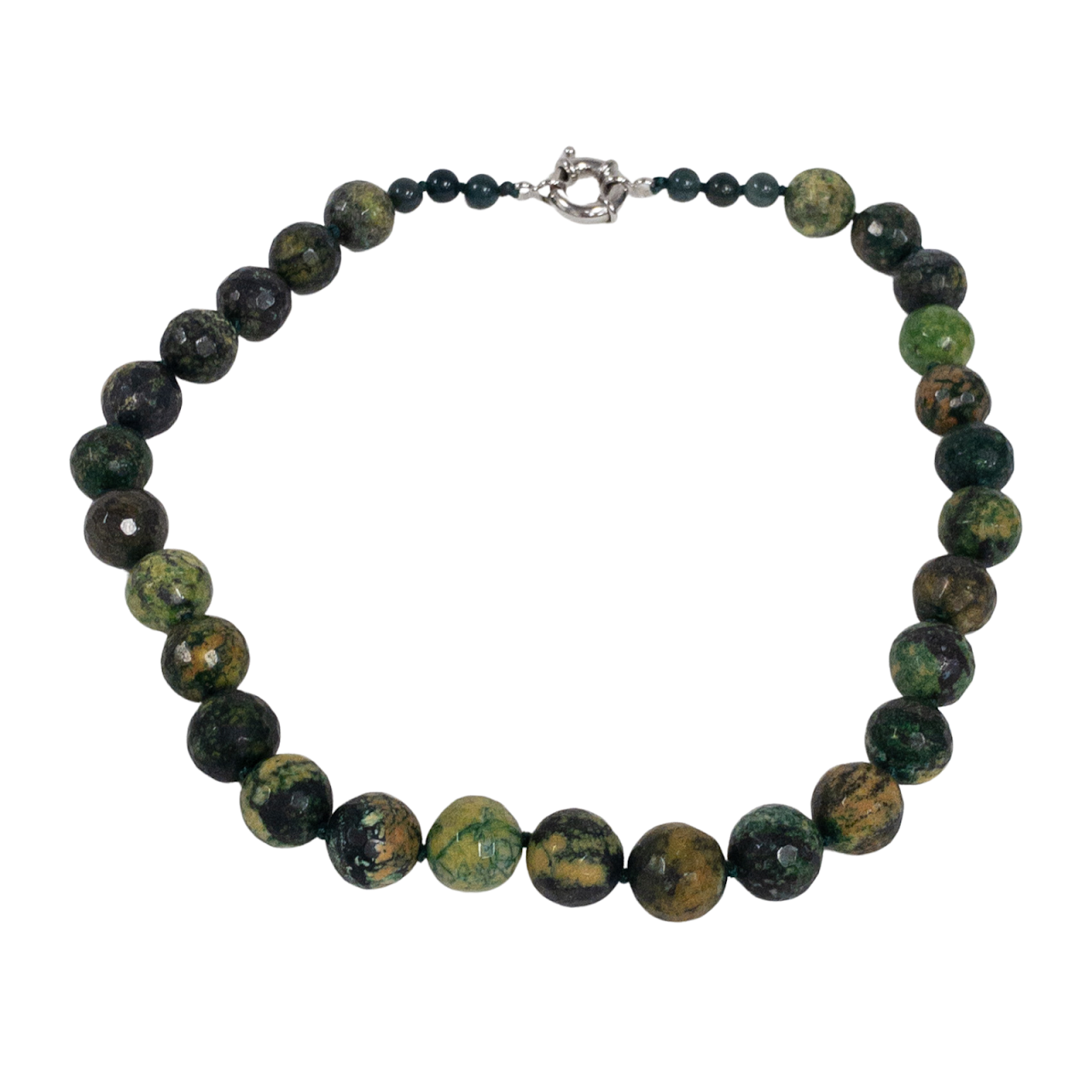 Serpentine Bead Strand Necklace