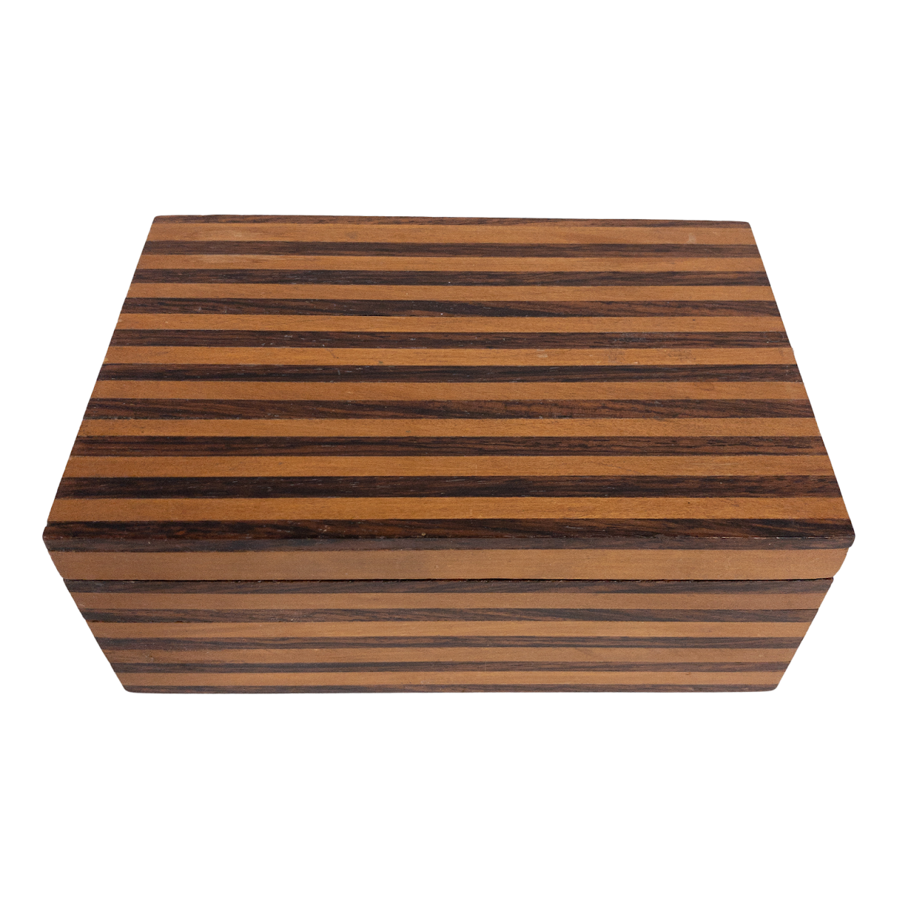 Maple & Rosewood Lidded Box