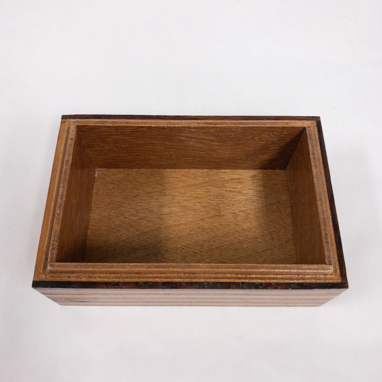 Maple & Rosewood Lidded Box