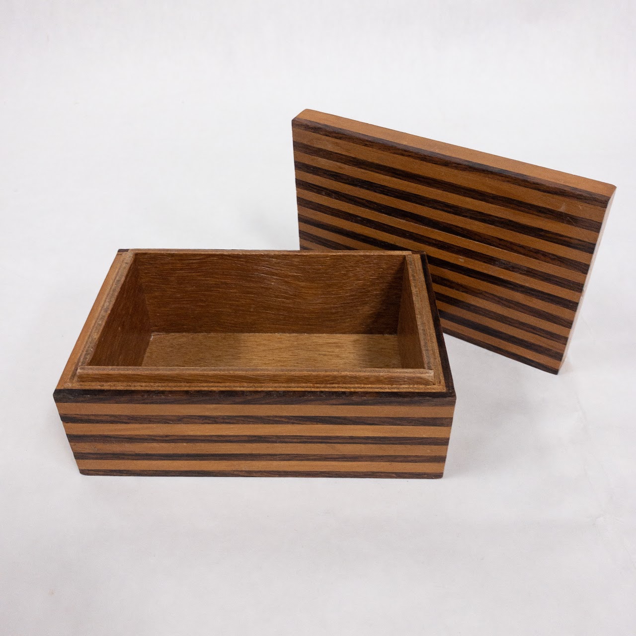 Maple & Rosewood Lidded Box