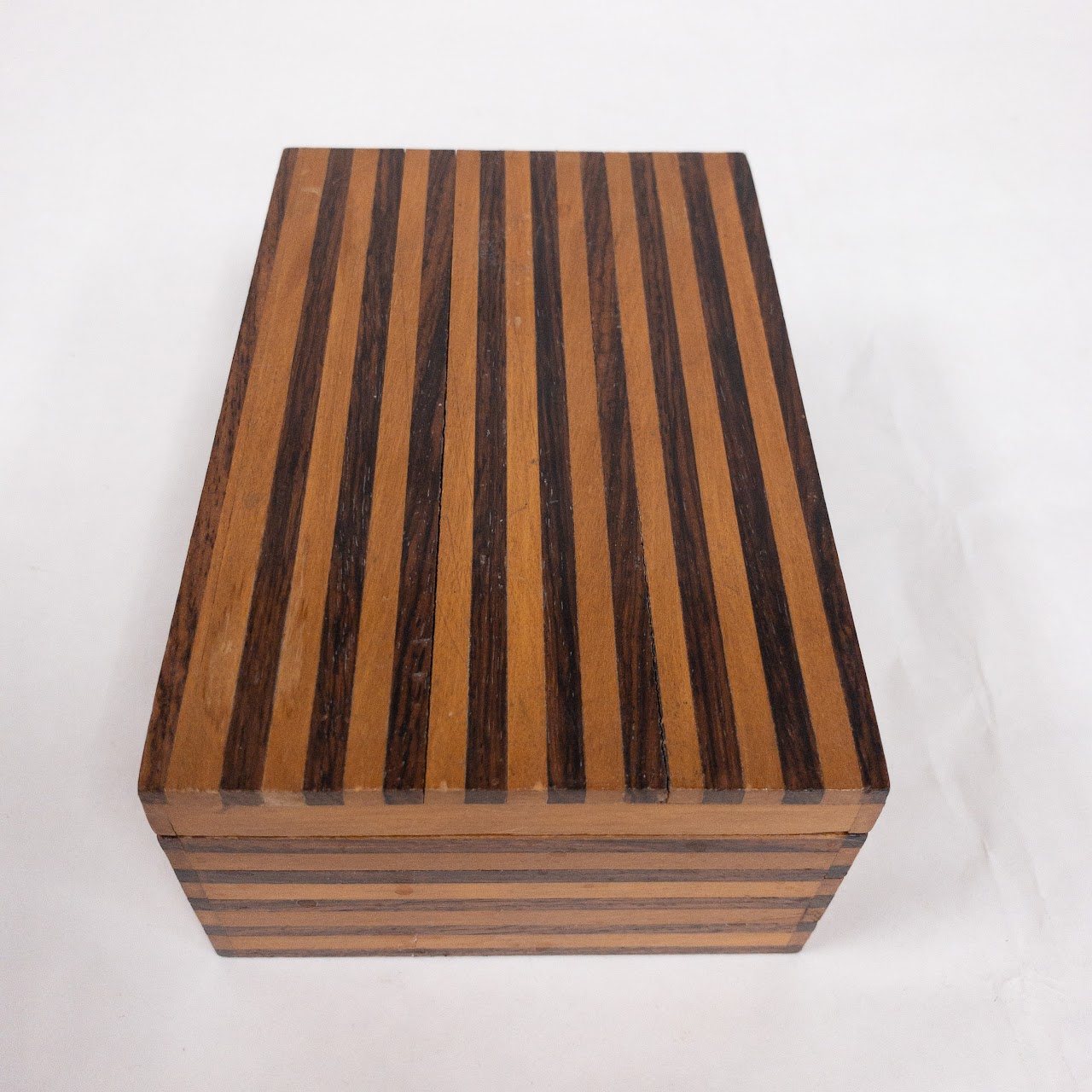 Maple & Rosewood Lidded Box