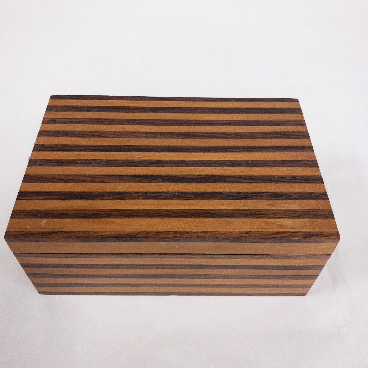 Maple & Rosewood Lidded Box