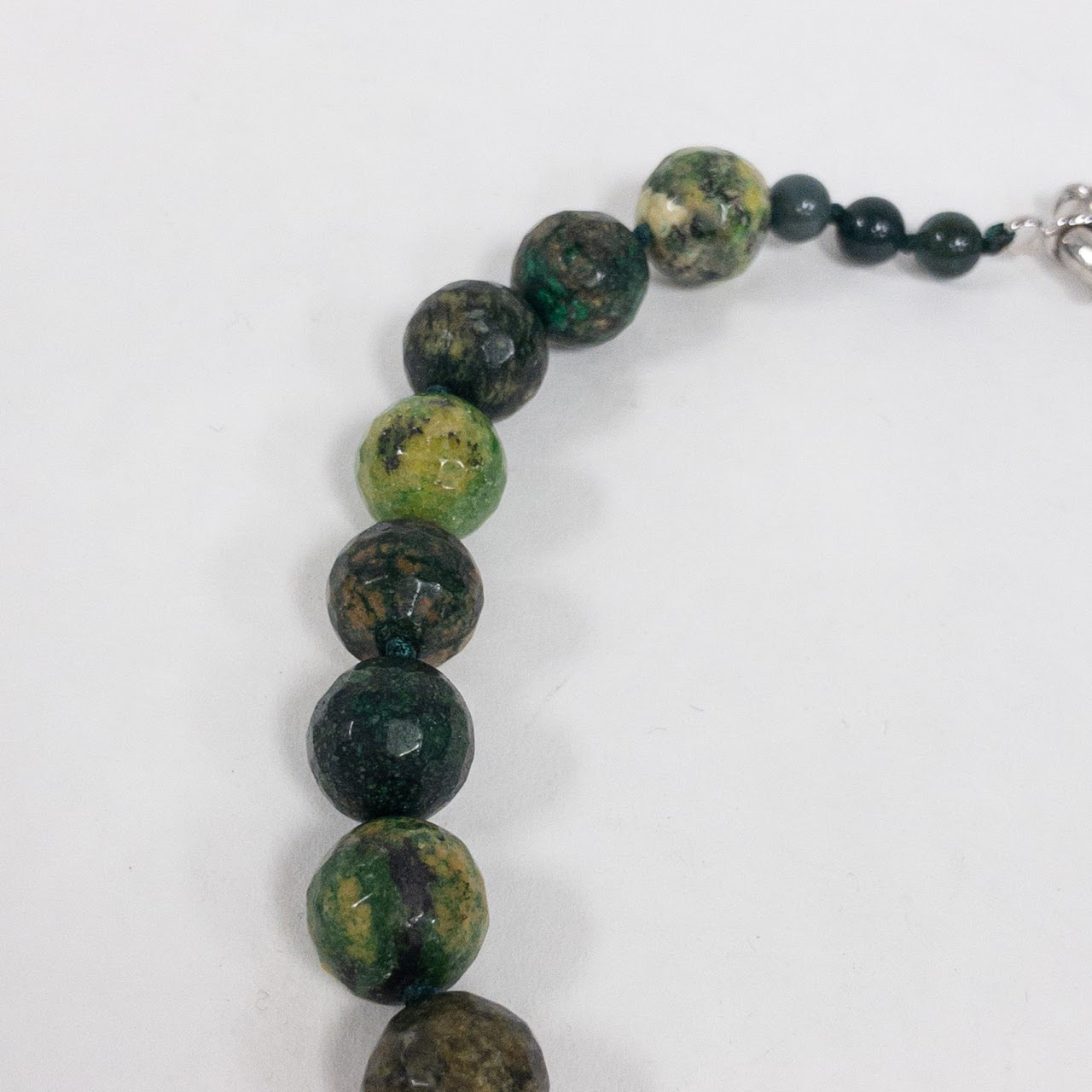 Serpentine Bead Strand Necklace