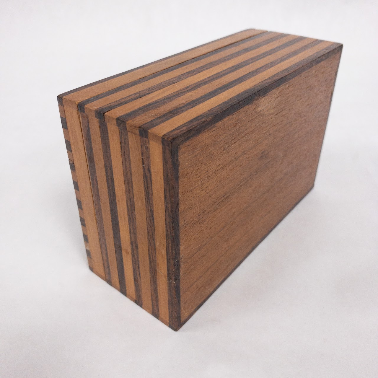 Maple & Rosewood Lidded Box