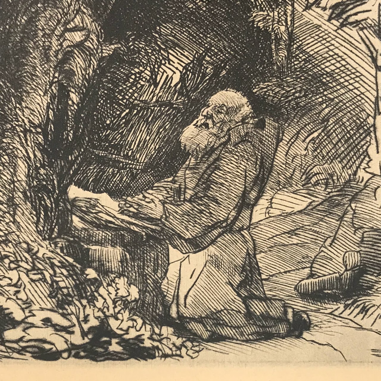 19th C. Heliogravure After Rembrandt van Rijn