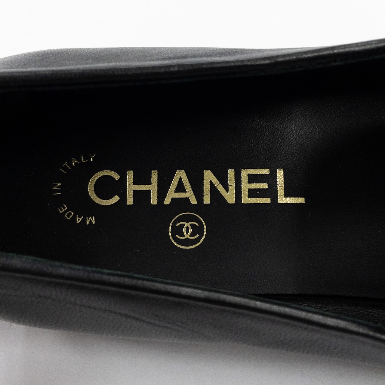 Chanel Monogram Embellished Loafers