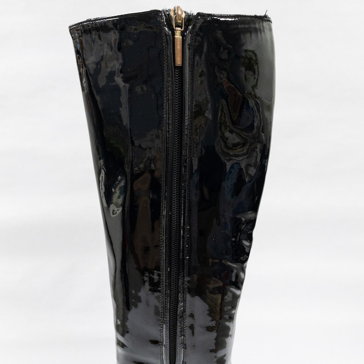 Dolce & Gabbana Knee-High Patent Leather Boots