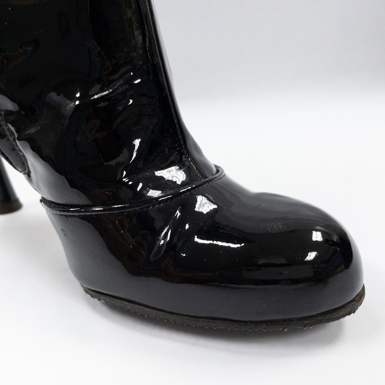 Dolce & Gabbana Knee-High Patent Leather Boots