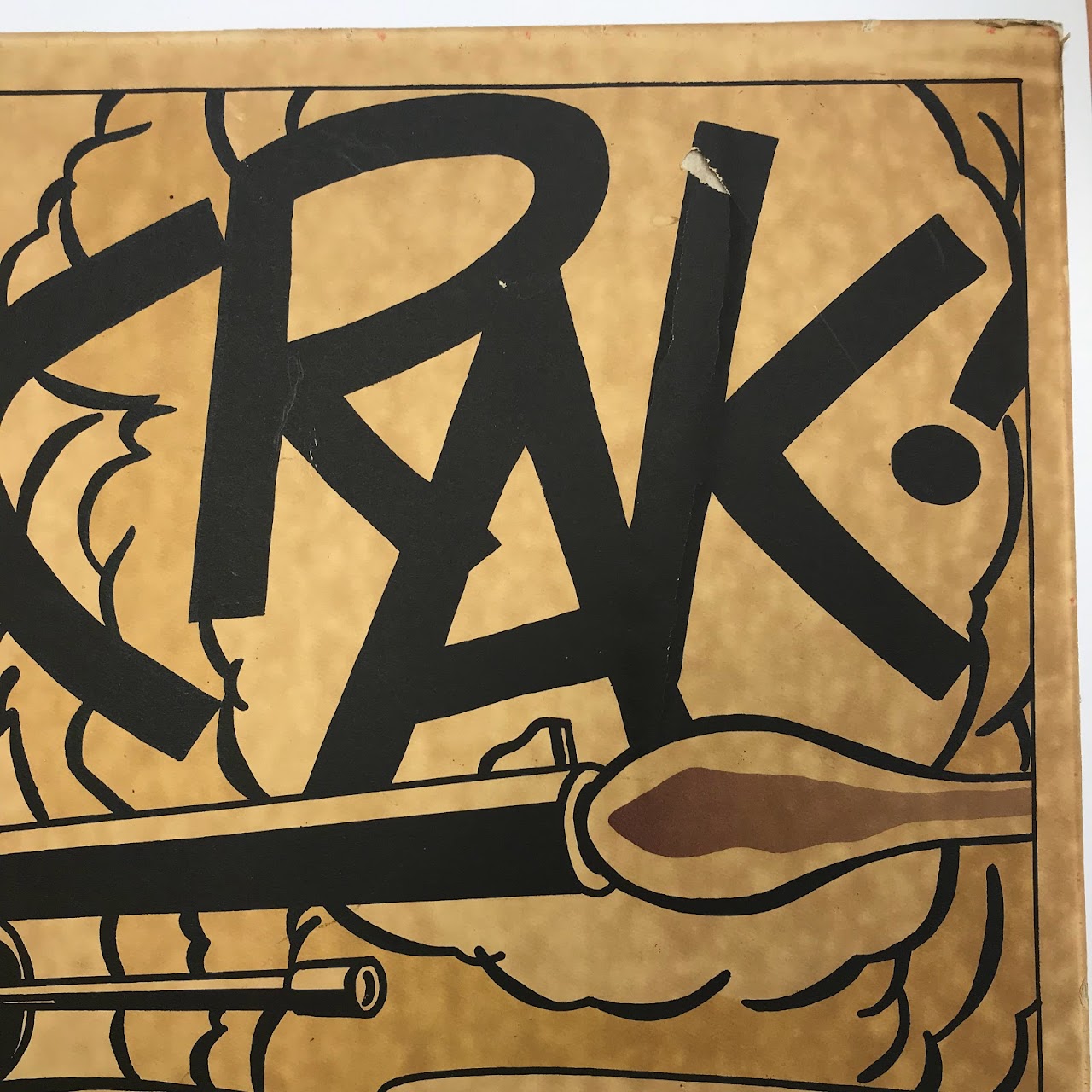 Roy Lichtenstein 'Crak!' 1963 Exhibition Lithograph