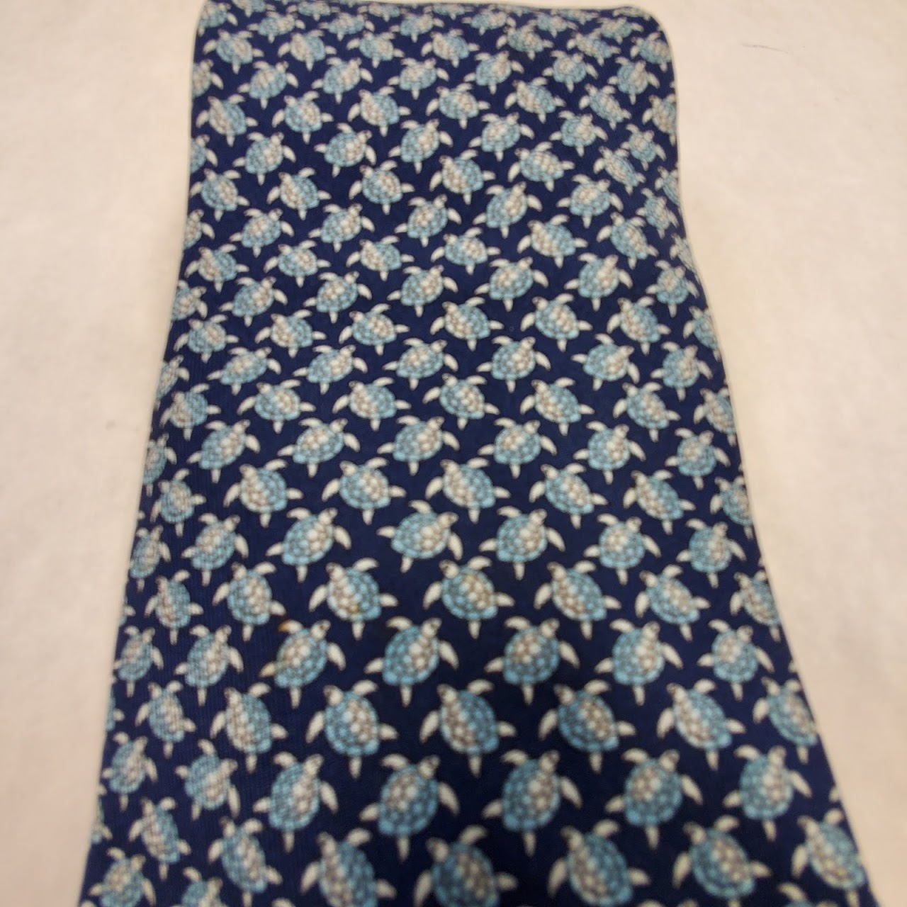 Hermès Sea Turtle Silk Tie