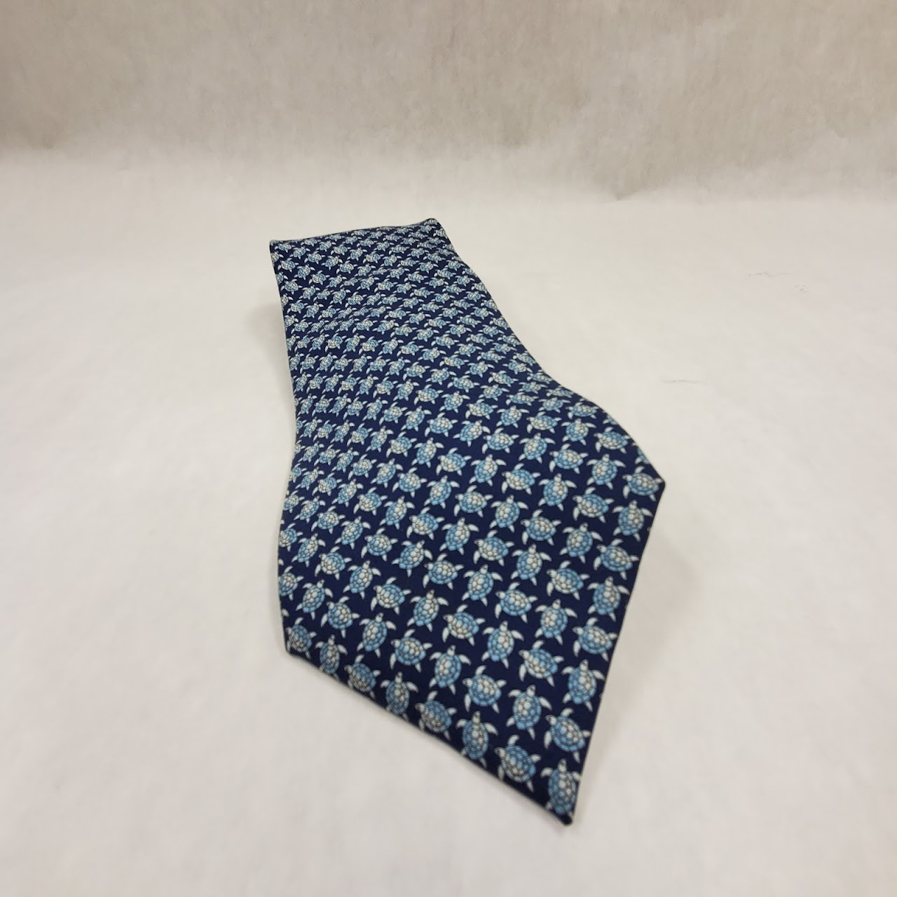 Hermès Sea Turtle Silk Tie