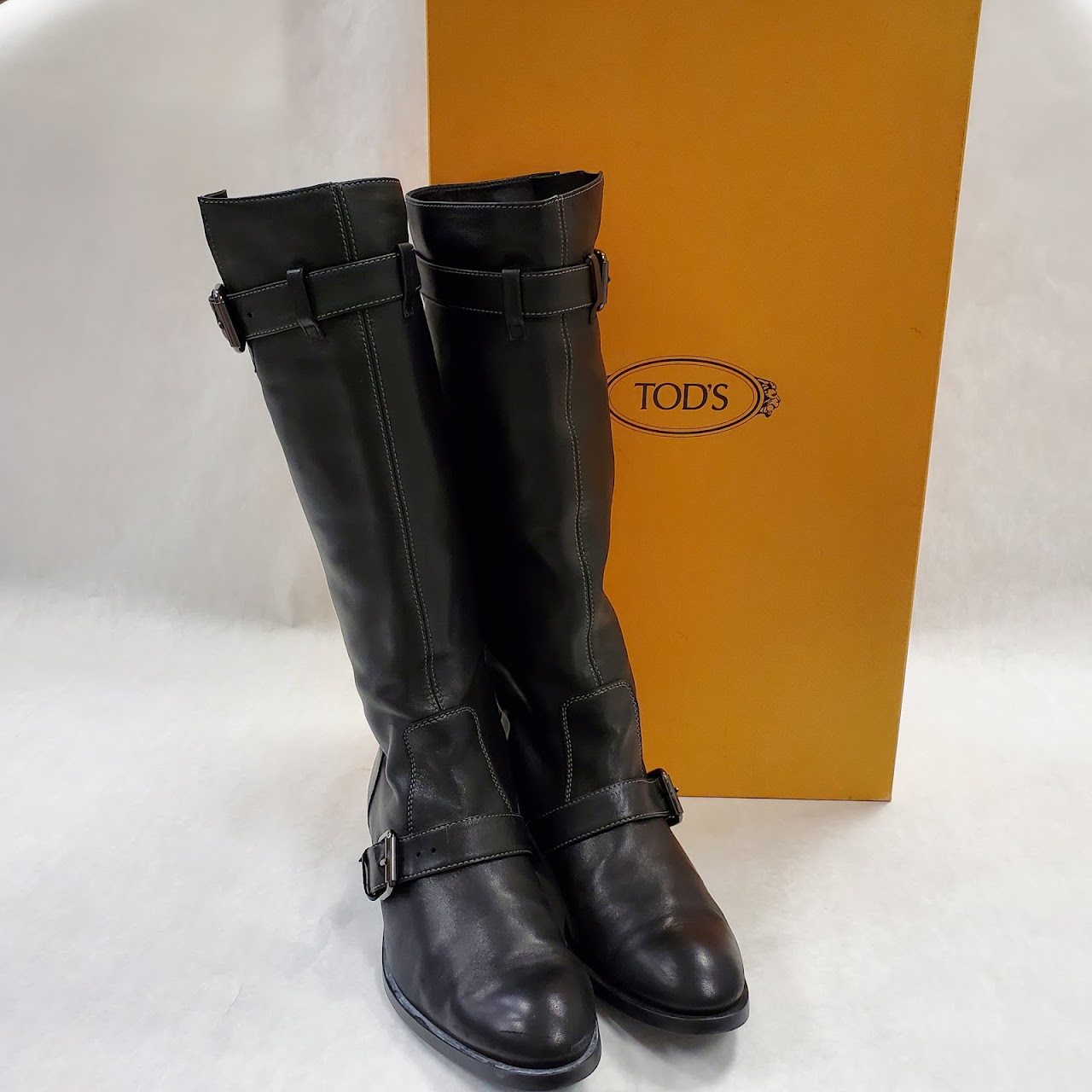 Tod's Leather Knee Boots