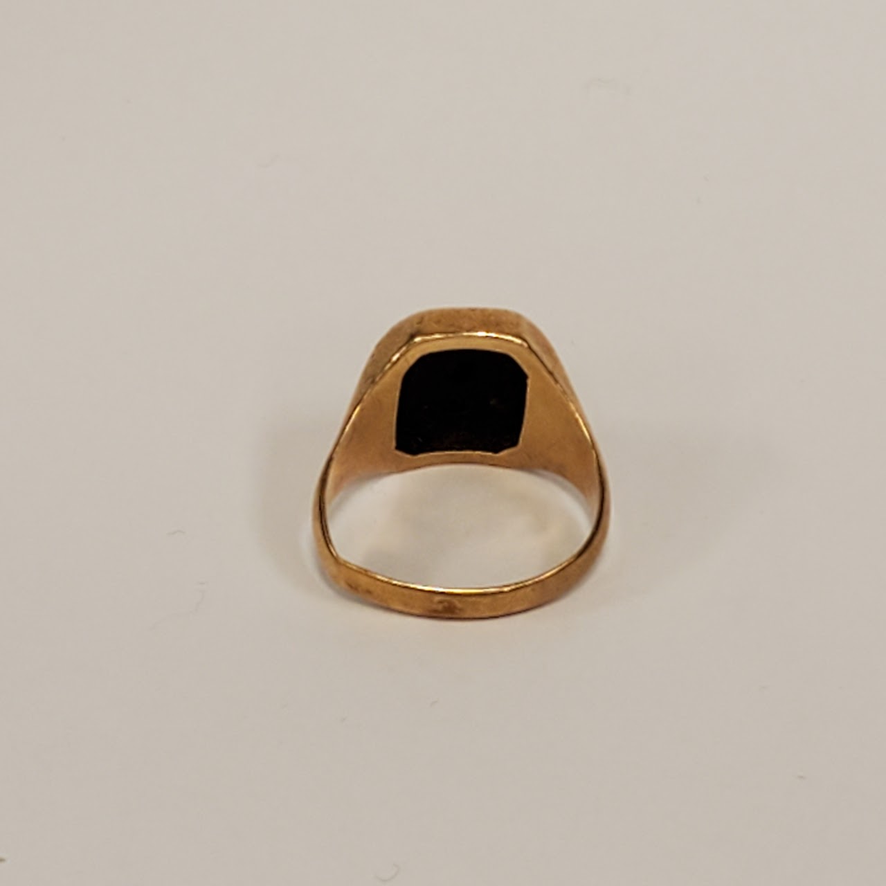 14K Gold Onyx 1926 Caduceus Class Ring