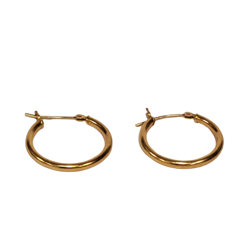 14K Gold Hoop Earrings