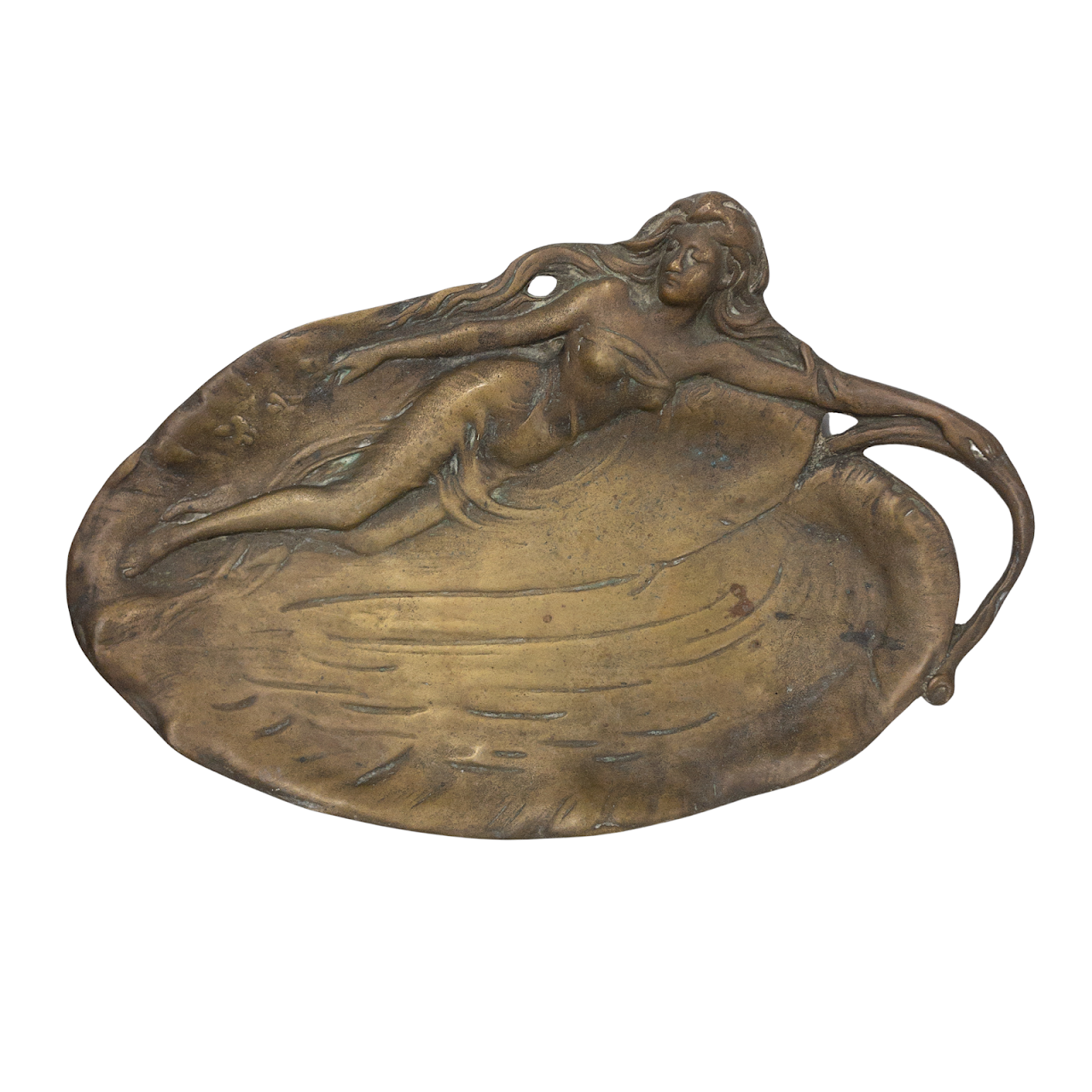 Brass Ophelia Trinket Tray