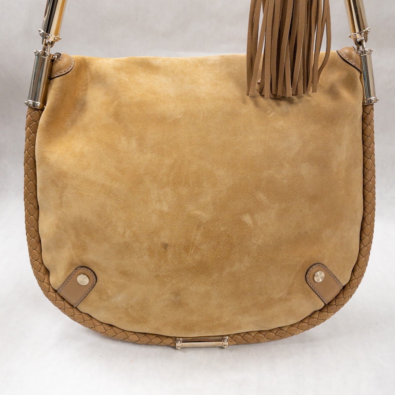 Gucci Suede Hobo Bag