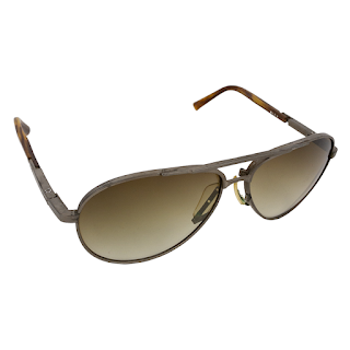 Dita 'Ambassador' Titanium Aviator Sunglasses