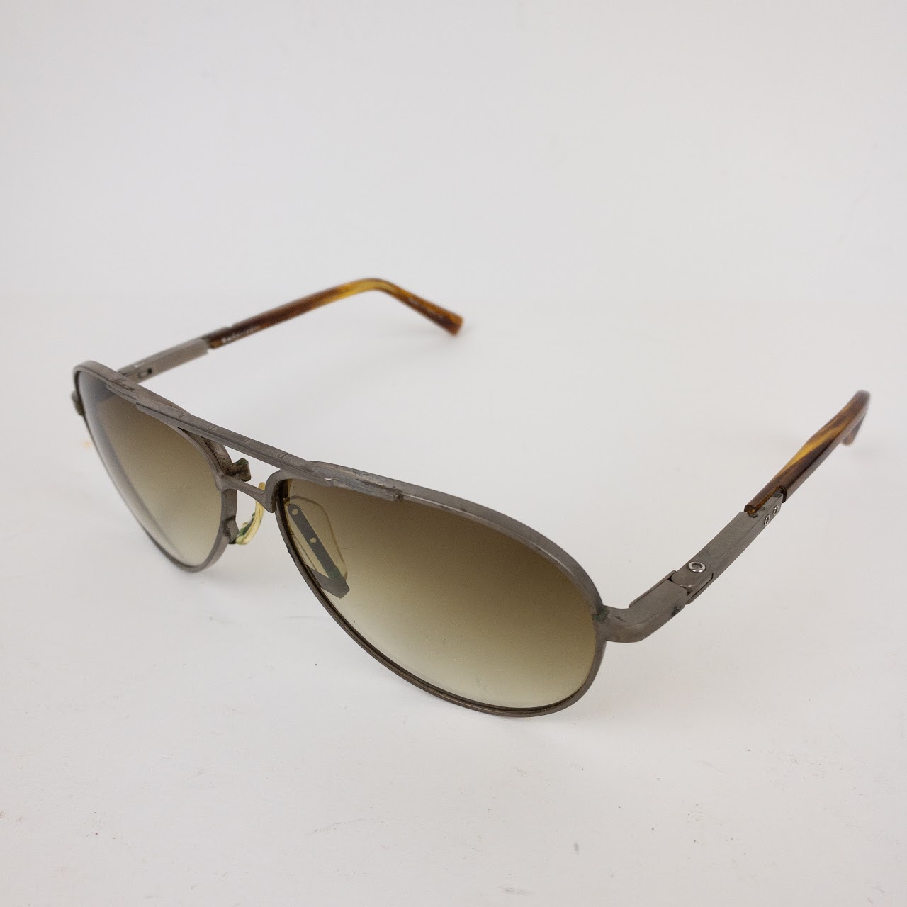 Dita 'Ambassador' Titanium Aviator Sunglasses