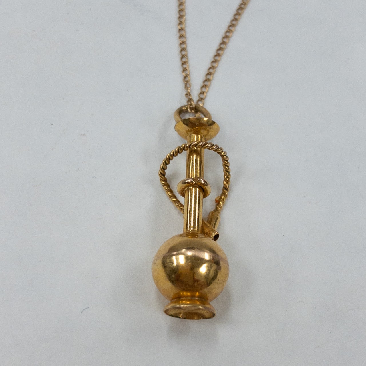 14K Gold Dallah Pendant Necklace