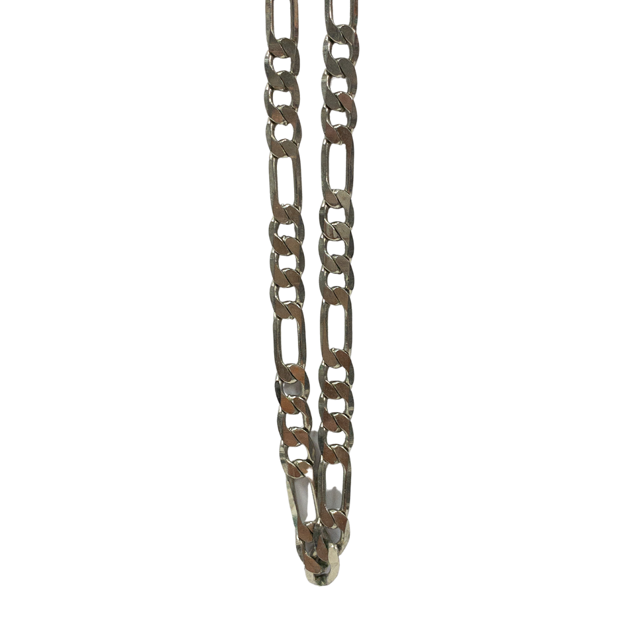 Sterling Silver Figaro Link Chain