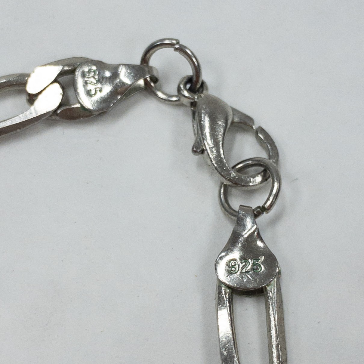 Sterling Silver Figaro Link Chain