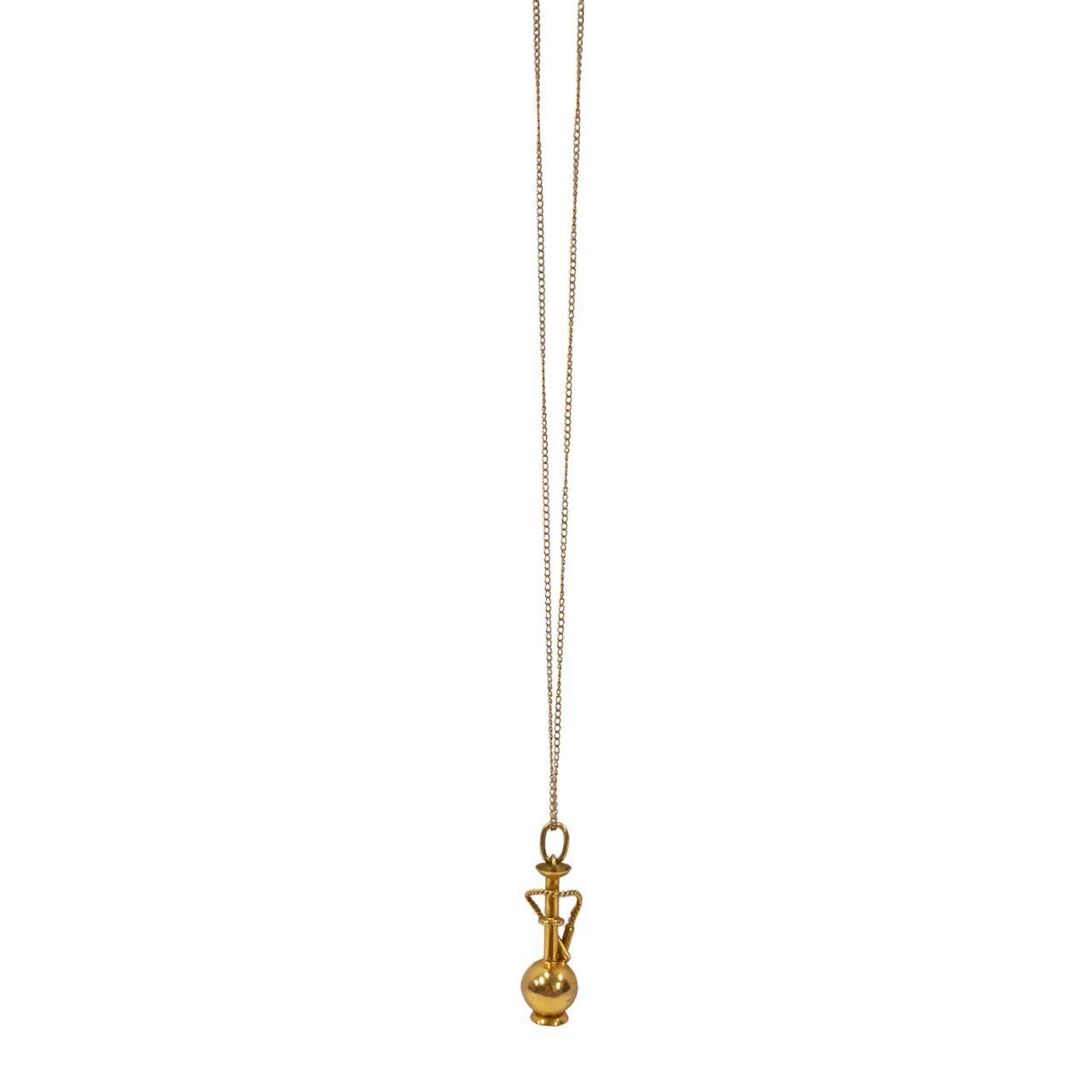 14K Gold Dallah Pendant Necklace