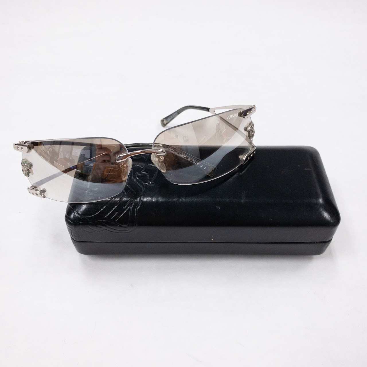 Versace Grey Ombre Sunglasses