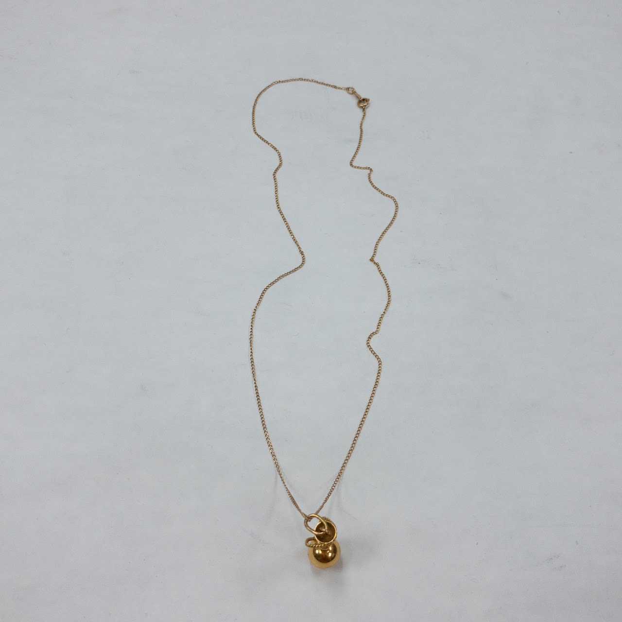 14K Gold Dallah Pendant Necklace