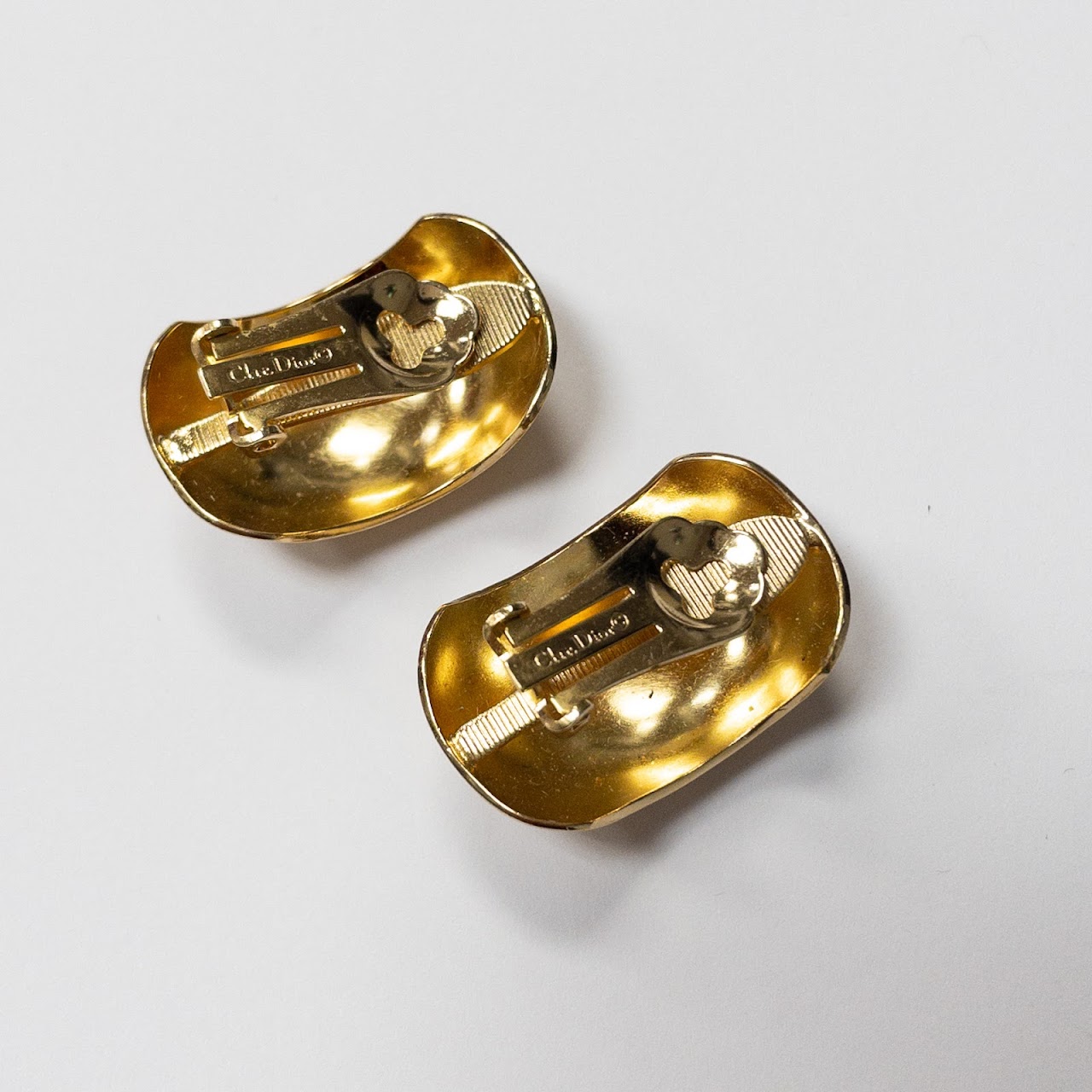 Christian Dior Clip Earrings