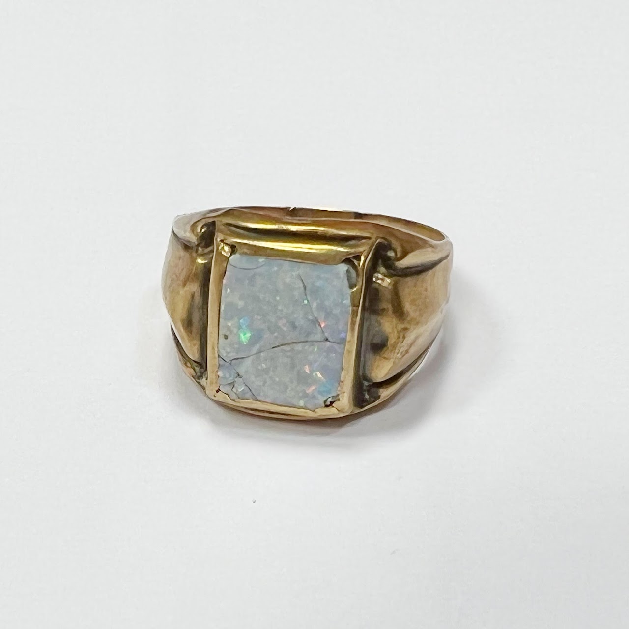 Cracked deals opal ring