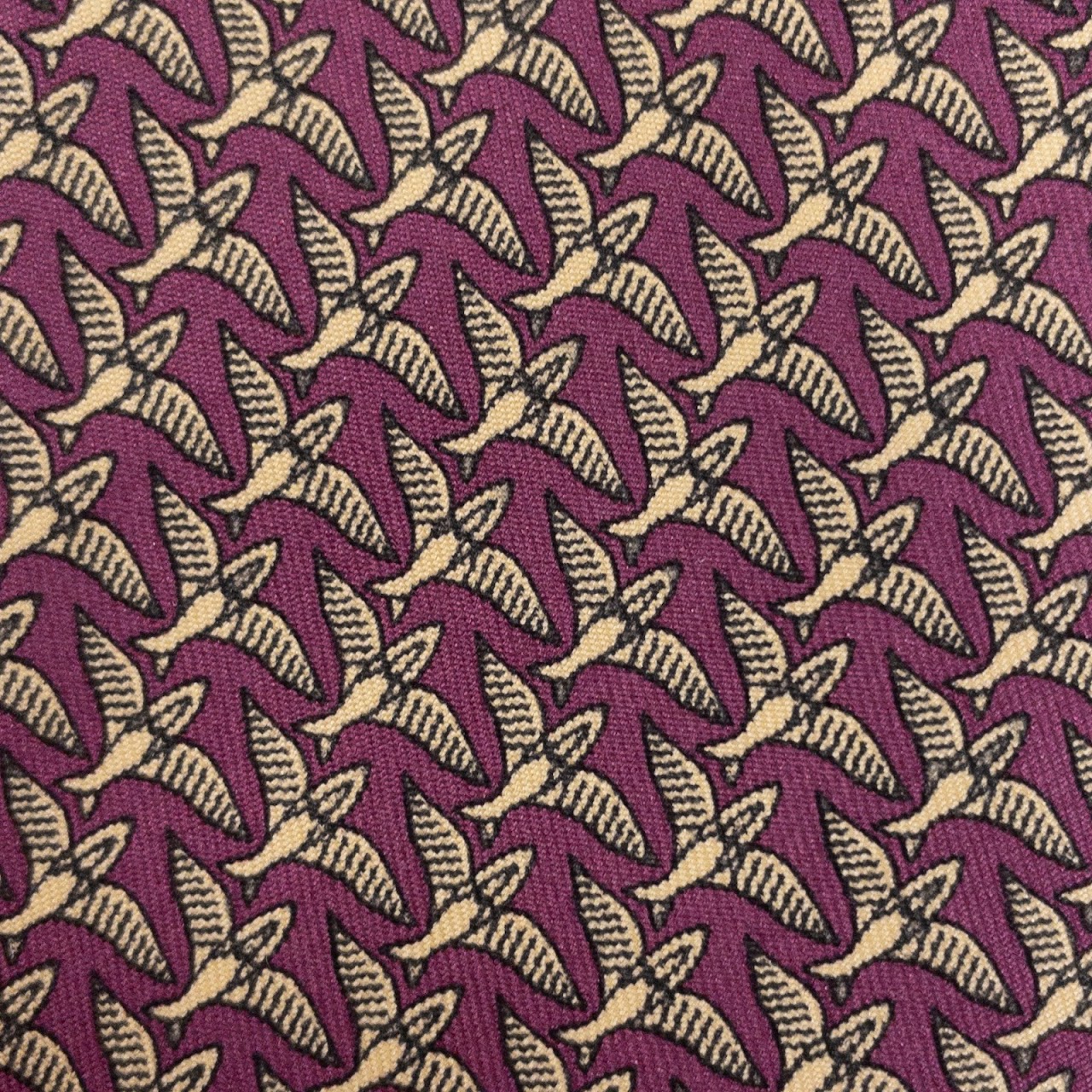 Hermès Birds Necktie