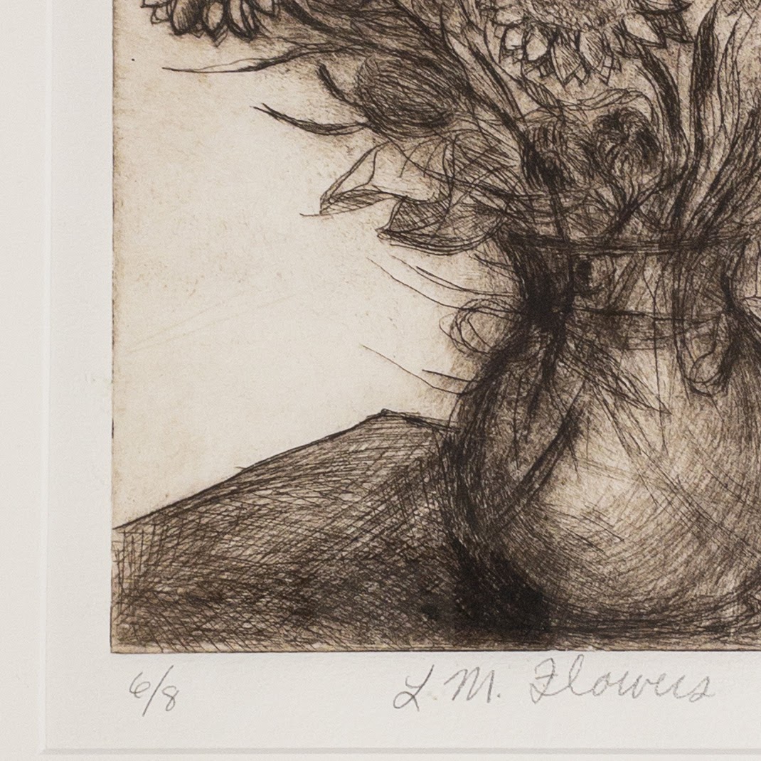 Roberta Weinstein Signed Etching