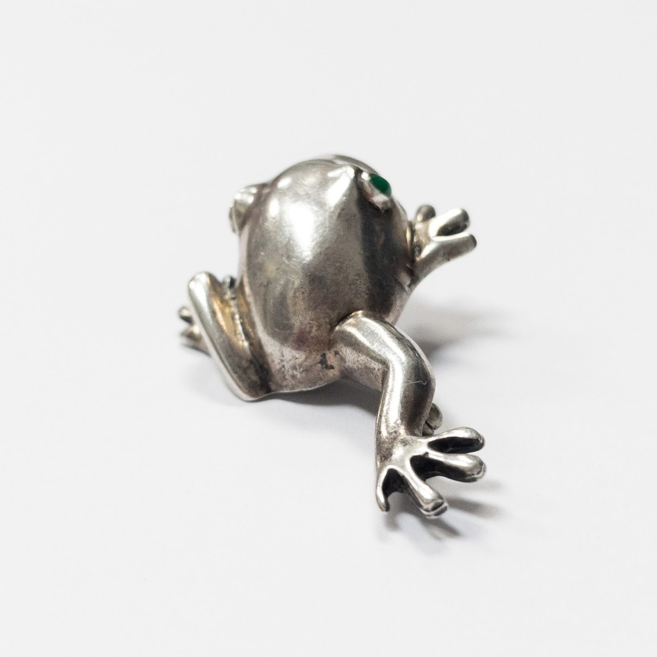 Sterling Silver Frog Brooch