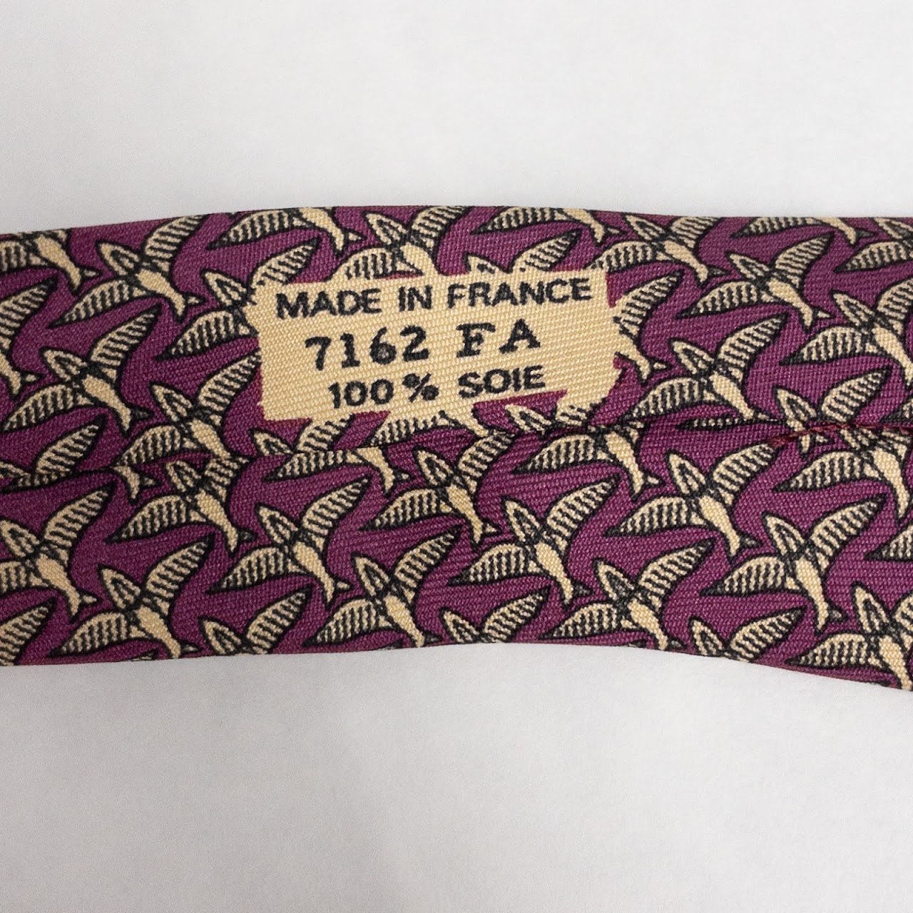 Hermès Birds Necktie