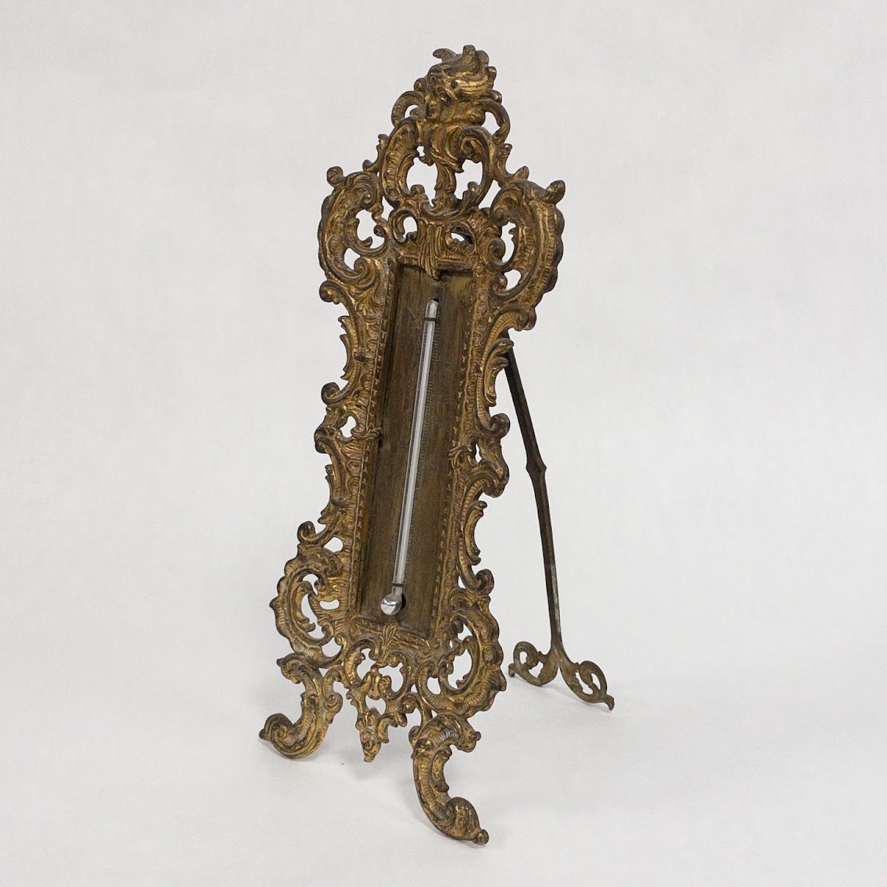 Brass Desk Thermometer 1597