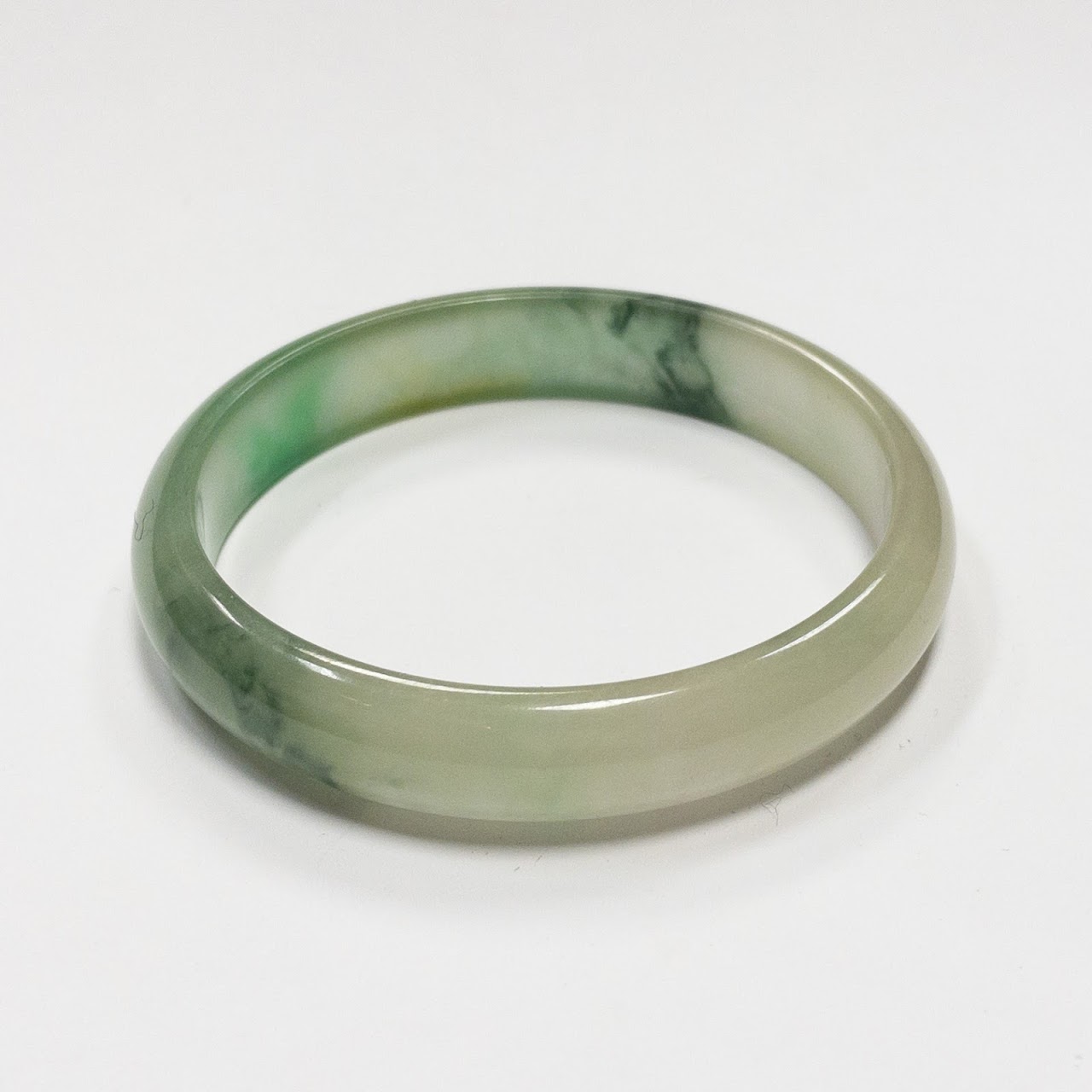 Jade Bangle Pair