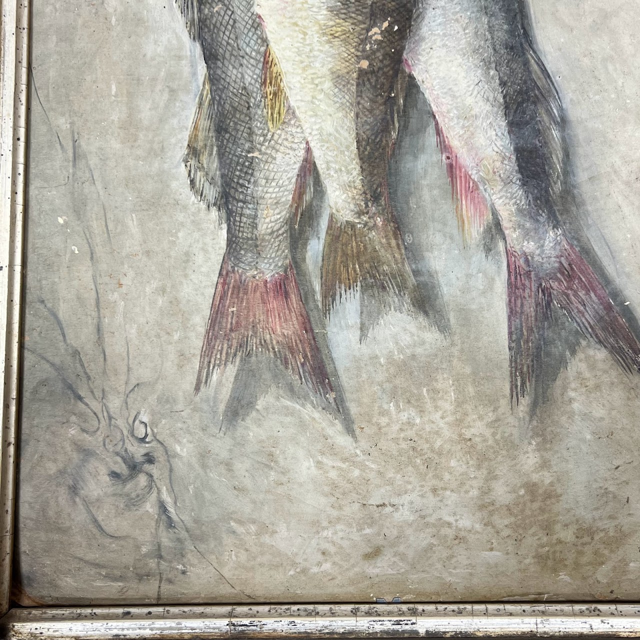 Three Fish Oil Painting